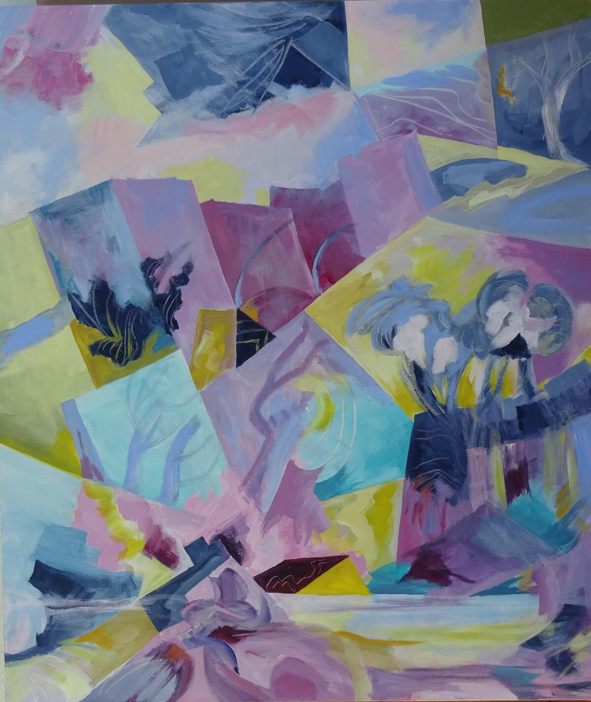Ambiente Campestre, 60 x 70 cm, Acrilico