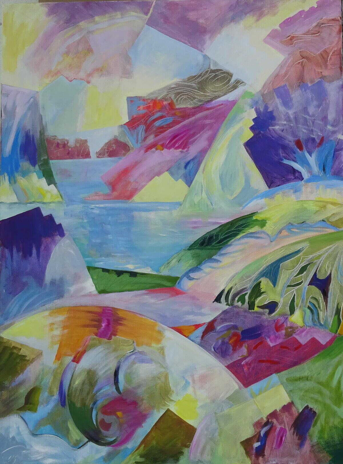 Externo, 60 x 80 cm, Tecnica mista