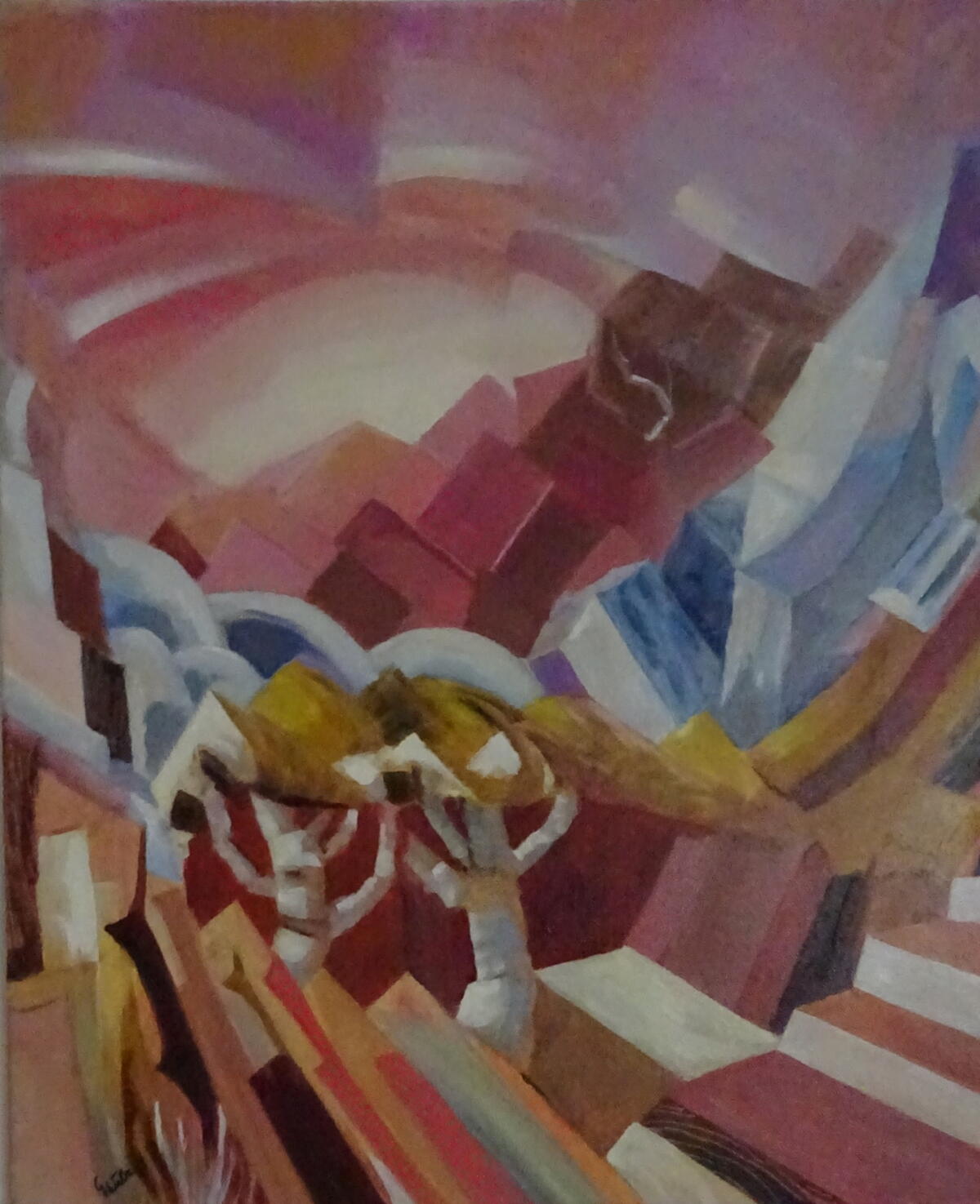Rot, 50 x 60 cm